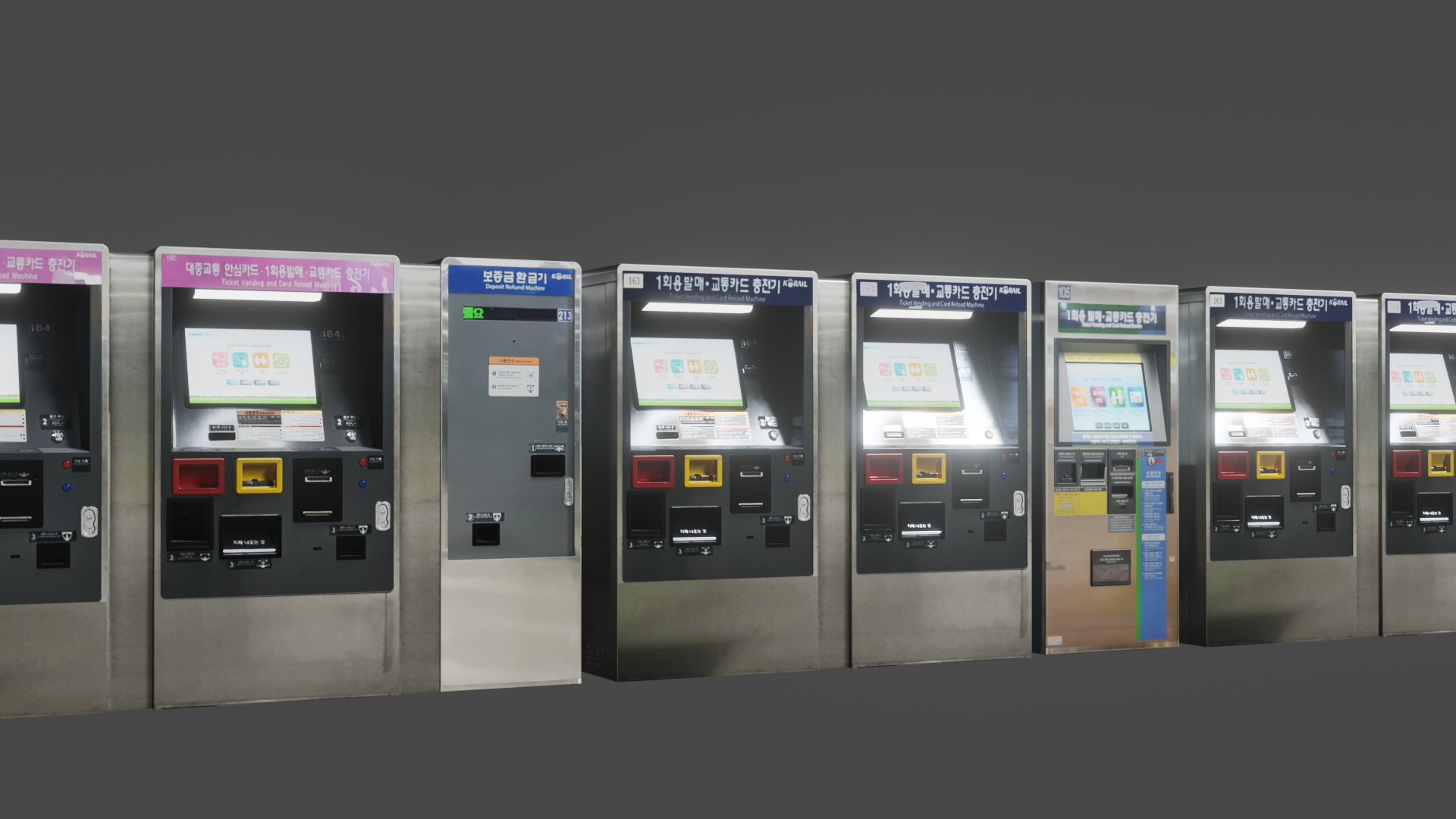 South Korea. Seoul Metro Subway Ticket Machine preview image 2